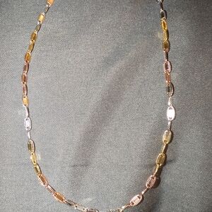 Tri-Color Necklace